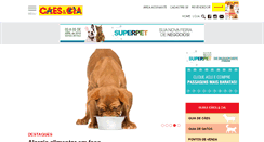 Desktop Screenshot of caes-e-cia.com.br